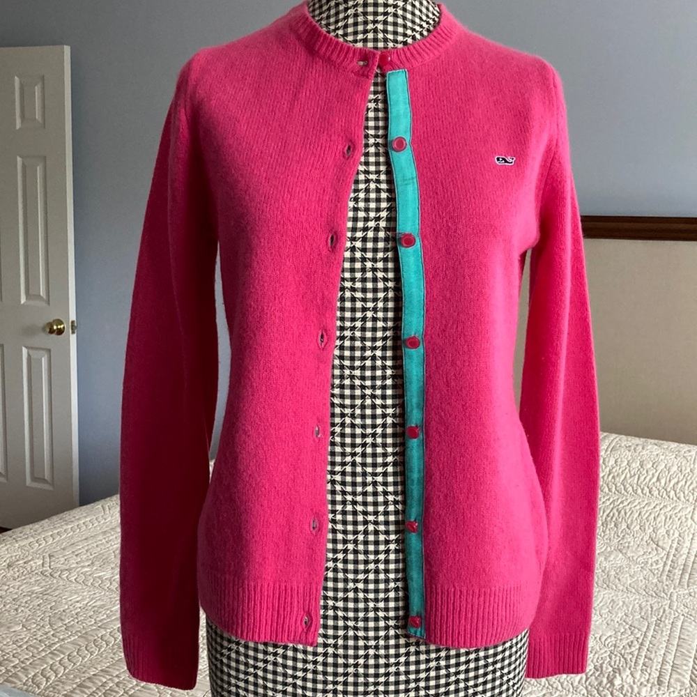 Vineyard Vines Wool Cardigan Sweater